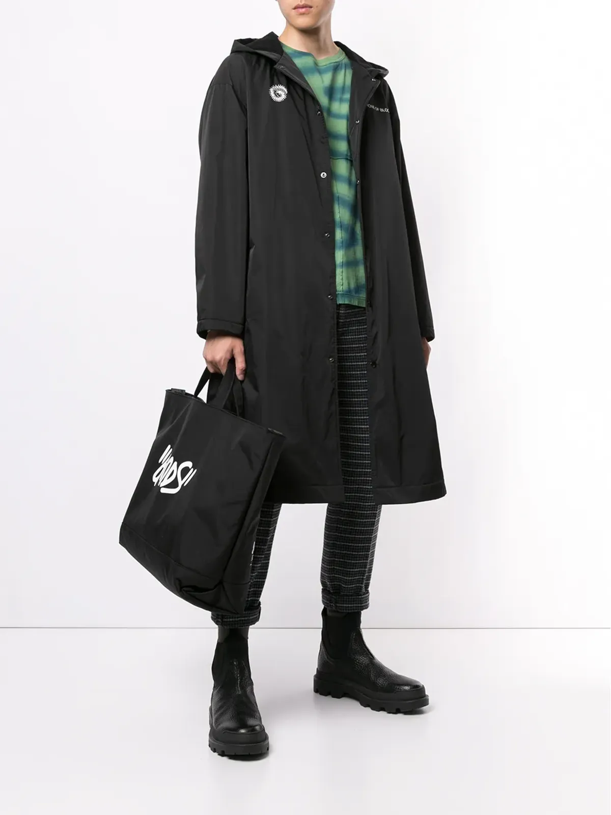 Undercover グラフィックプリントのフード付きパーカ - 画像2