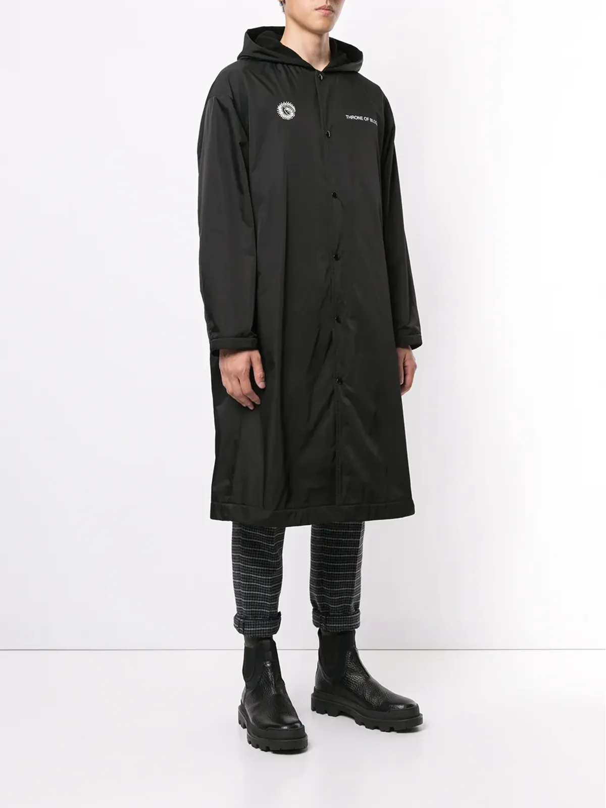 Undercover グラフィックプリントのフード付きパーカ - 画像3