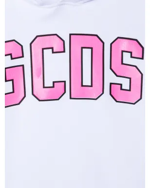 Gcds Kids ロゴプリント コットン パーカー - サムネイル3