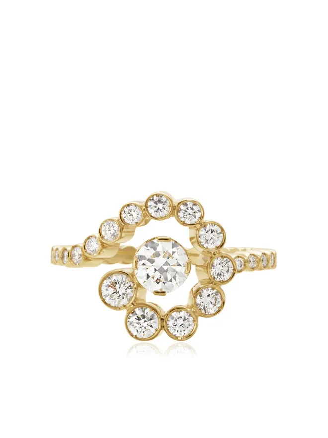 Sophie Bille Brahe Sophie Bille Brahe 18K イエローゴールド エスカルゴ・デ・ディアマン リングの商品画像