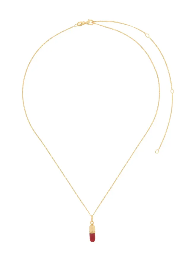 True Rocks True Rocks ミニピル型ペンダントネックレスの商品画像