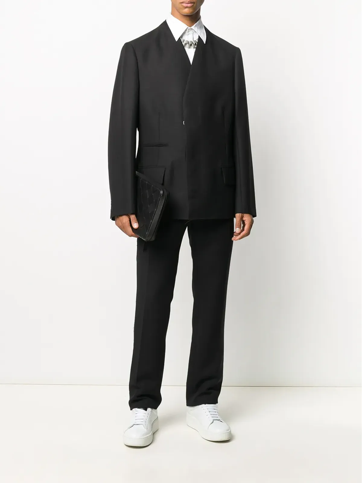 Raf Simons サイドバンド テーラードパンツ - 画像2