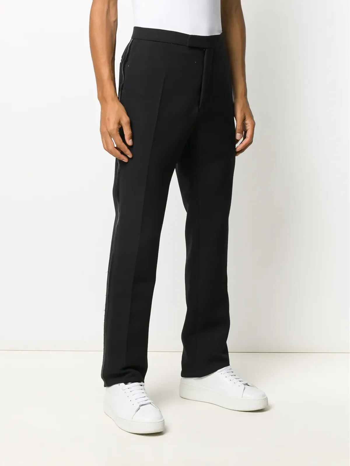 Raf Simons サイドバンド テーラードパンツ - 画像3