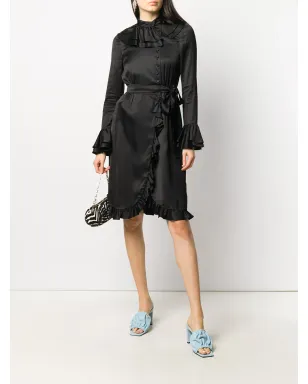 Moschino ラッフル付きラップドレス - サムネイル2