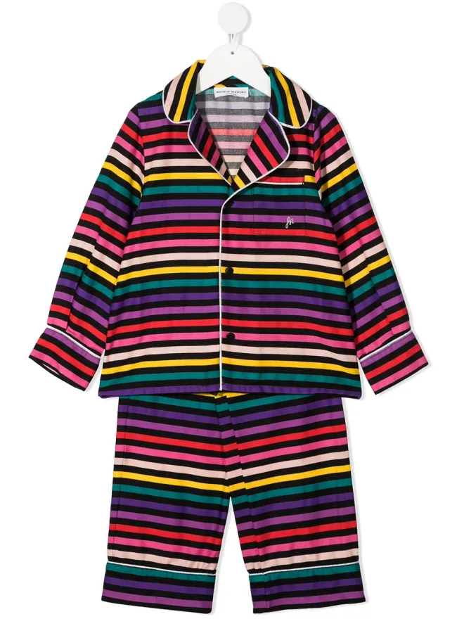 SONIA RYKIEL ENFANT SONIA RYKIEL ENFANT ストライプ柄トラックスーツセットの商品画像