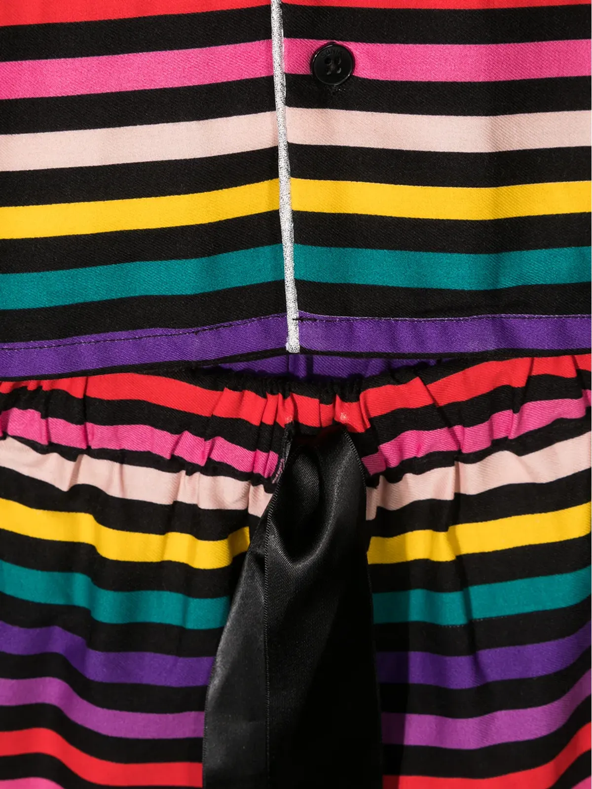 SONIA RYKIEL ENFANT ストライプ柄トラックスーツセット - 画像3