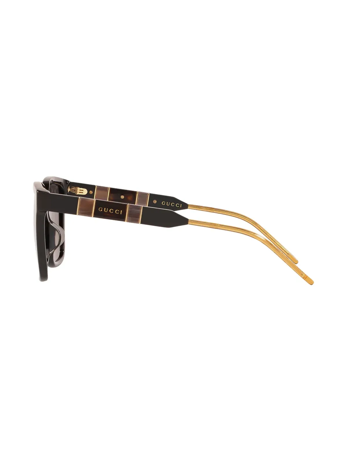 Gucci Eyewear スクエアフレーム・ティントサングラス - 画像3