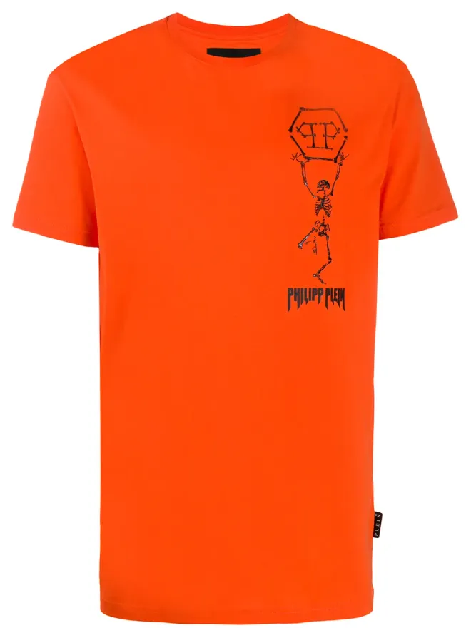 Philipp Plein Philipp Plein スケルトン・クルーネックTシャツの商品画像