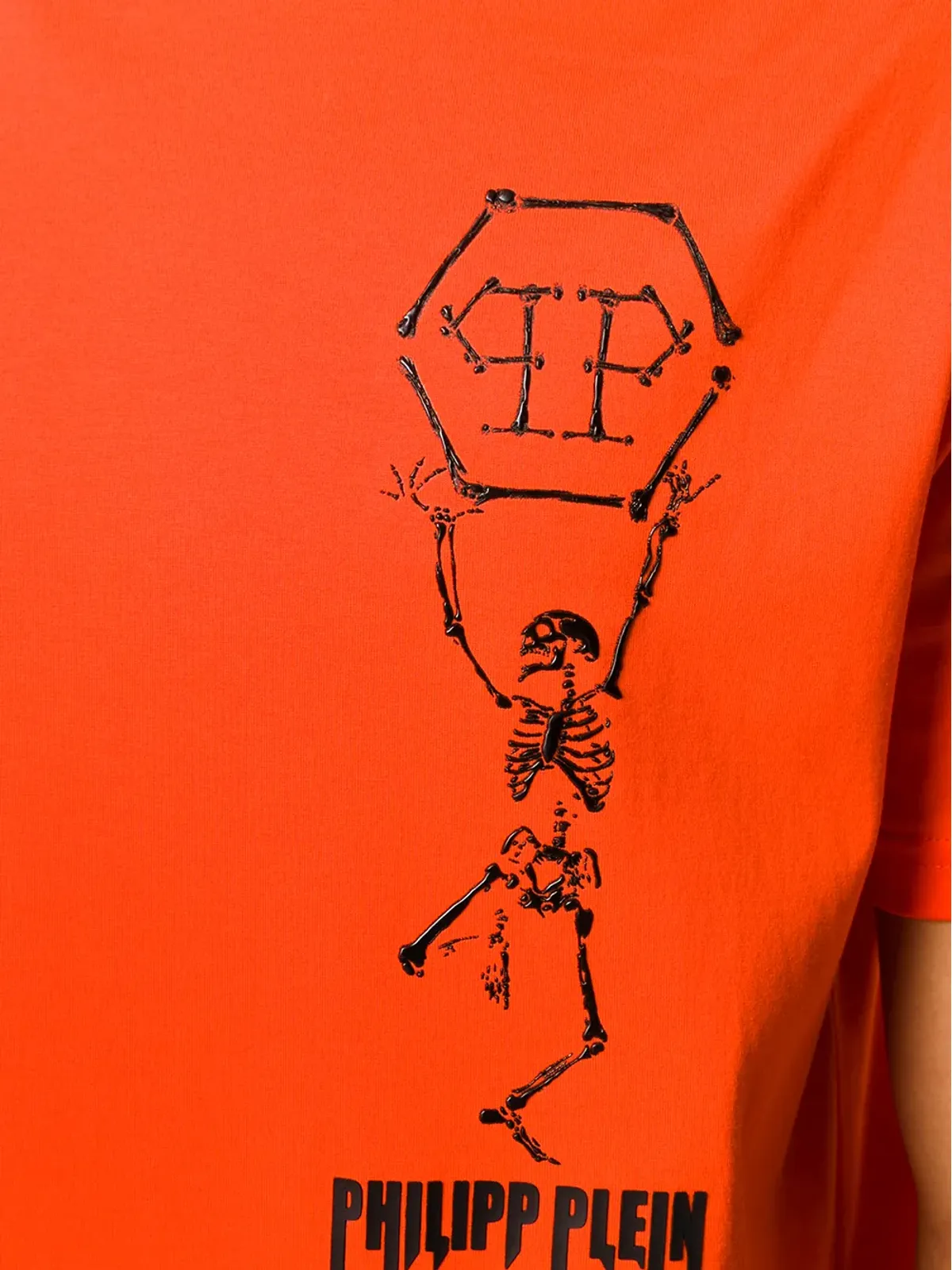 Philipp Plein スケルトン・クルーネックTシャツ - 画像5