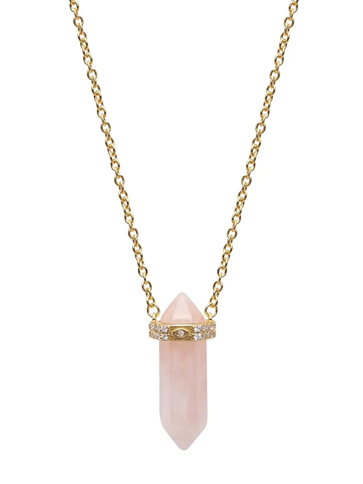 Nialaya Jewelry アメジスト ペンダント チェーン ネックレス - 画像1