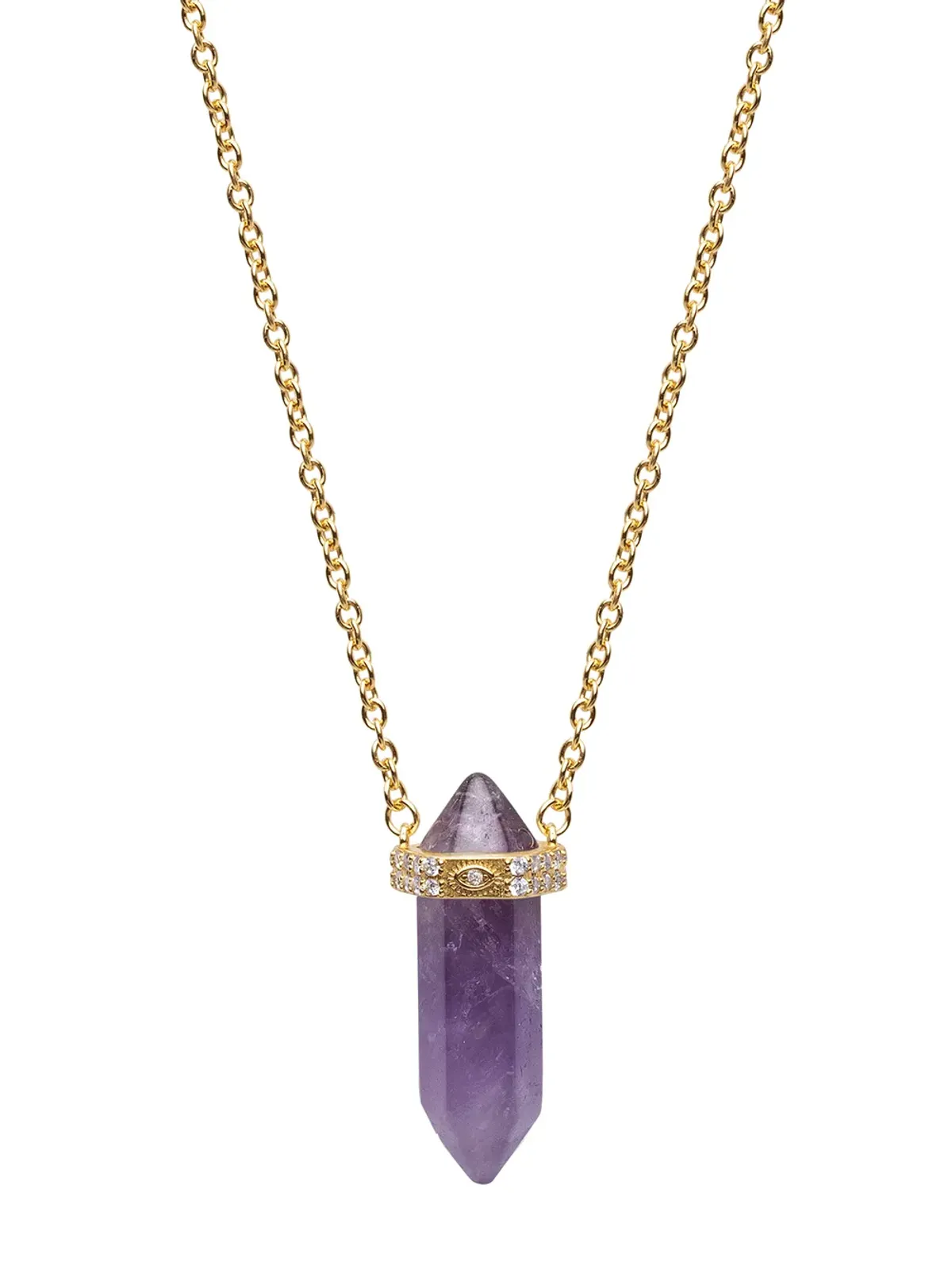 Nialaya Jewelry アメジストネックレス - 画像1