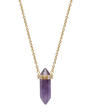 Nialaya Jewelry アメジストネックレス - サムネイル1