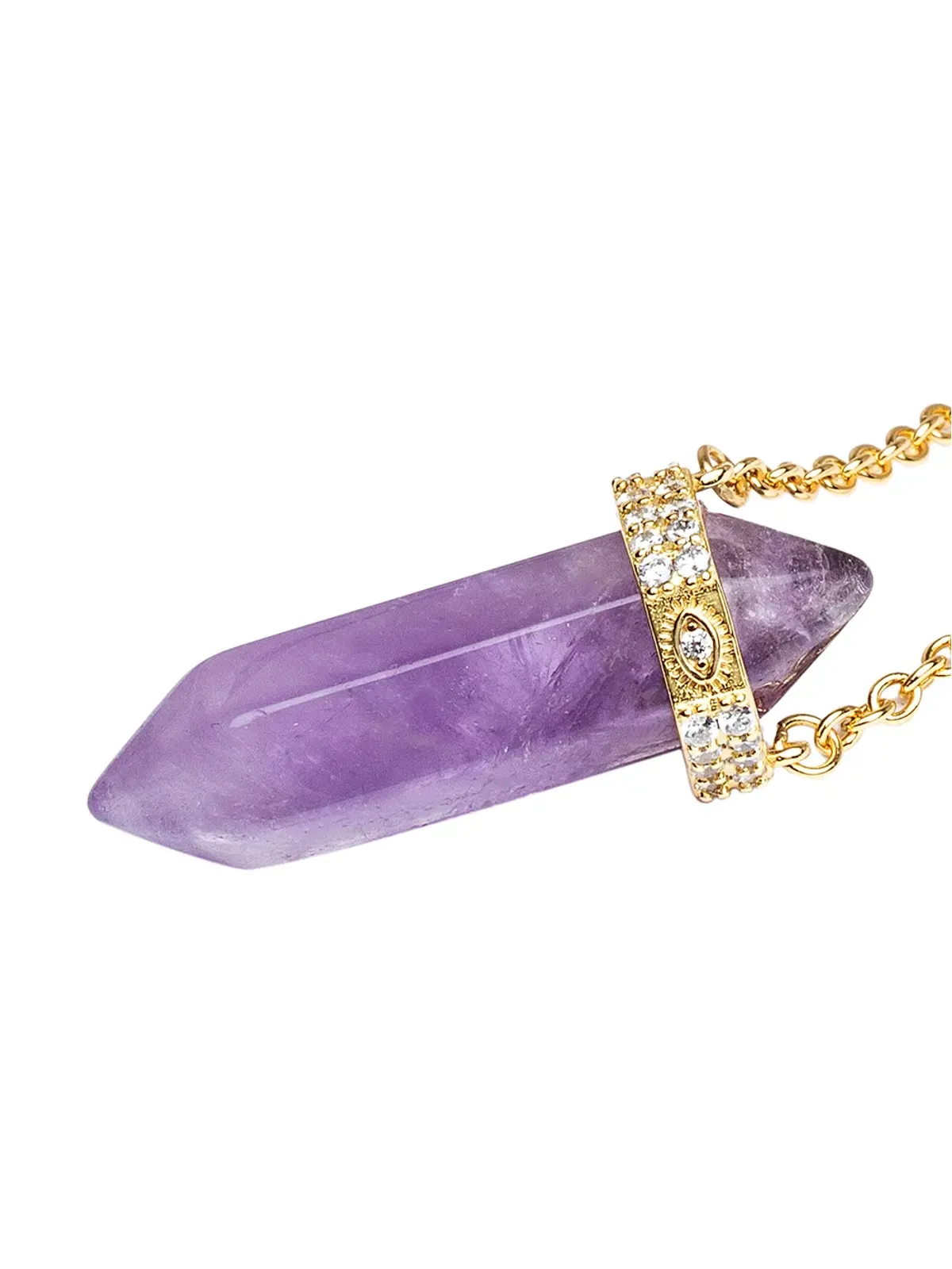 Nialaya Jewelry アメジストネックレス - 画像2