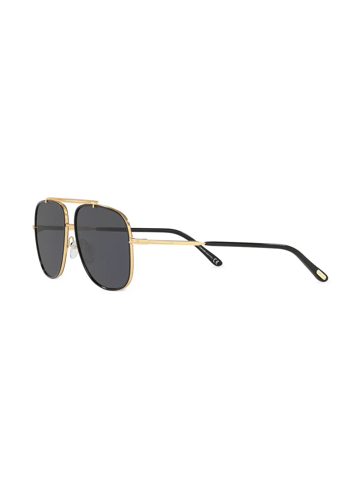 TOM FORD Eyewear FT0693 パイロットフレーム サングラス - ゴールド - 画像2