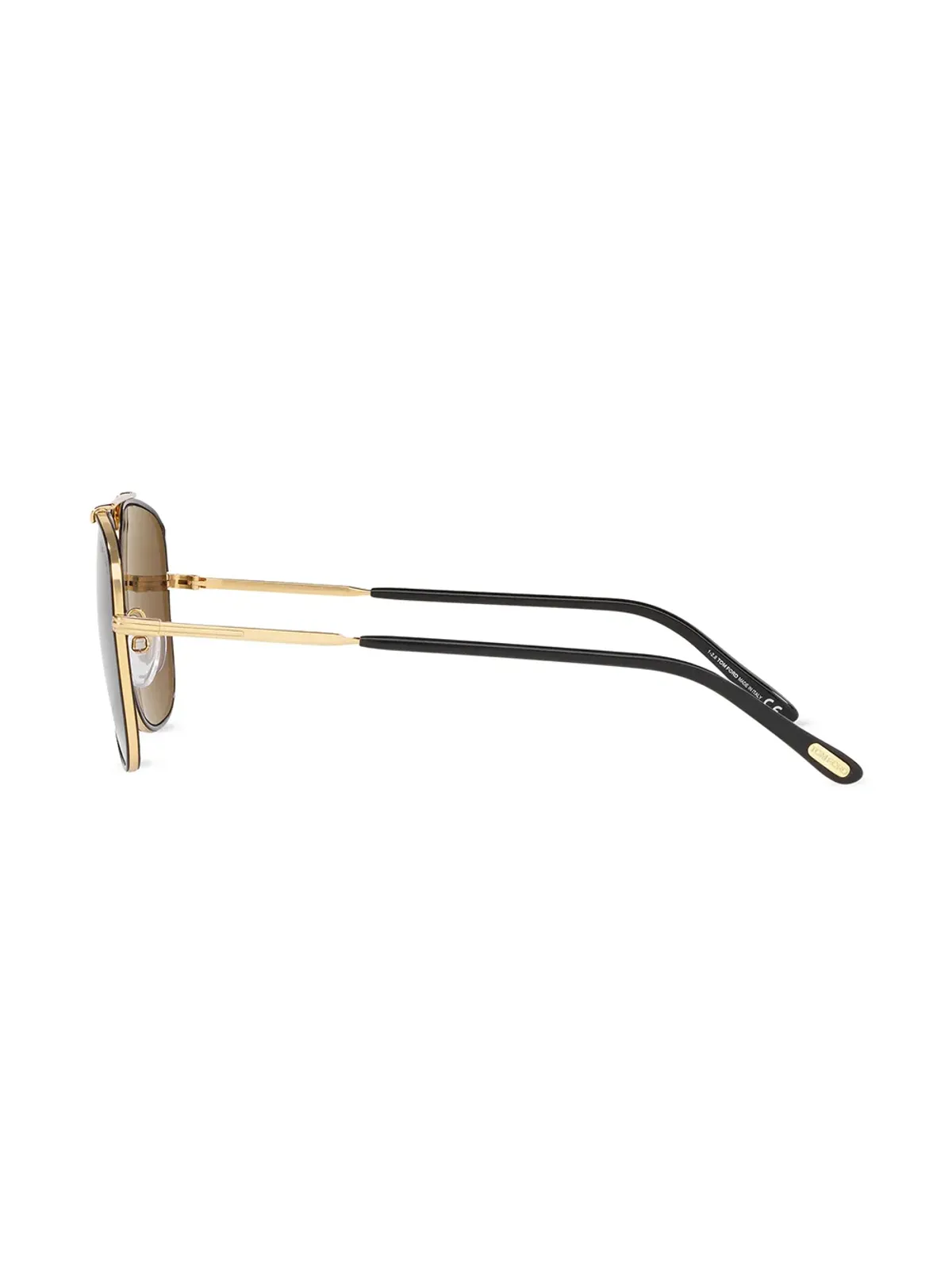 TOM FORD Eyewear FT0693 パイロットフレーム サングラス - ゴールド - 画像3