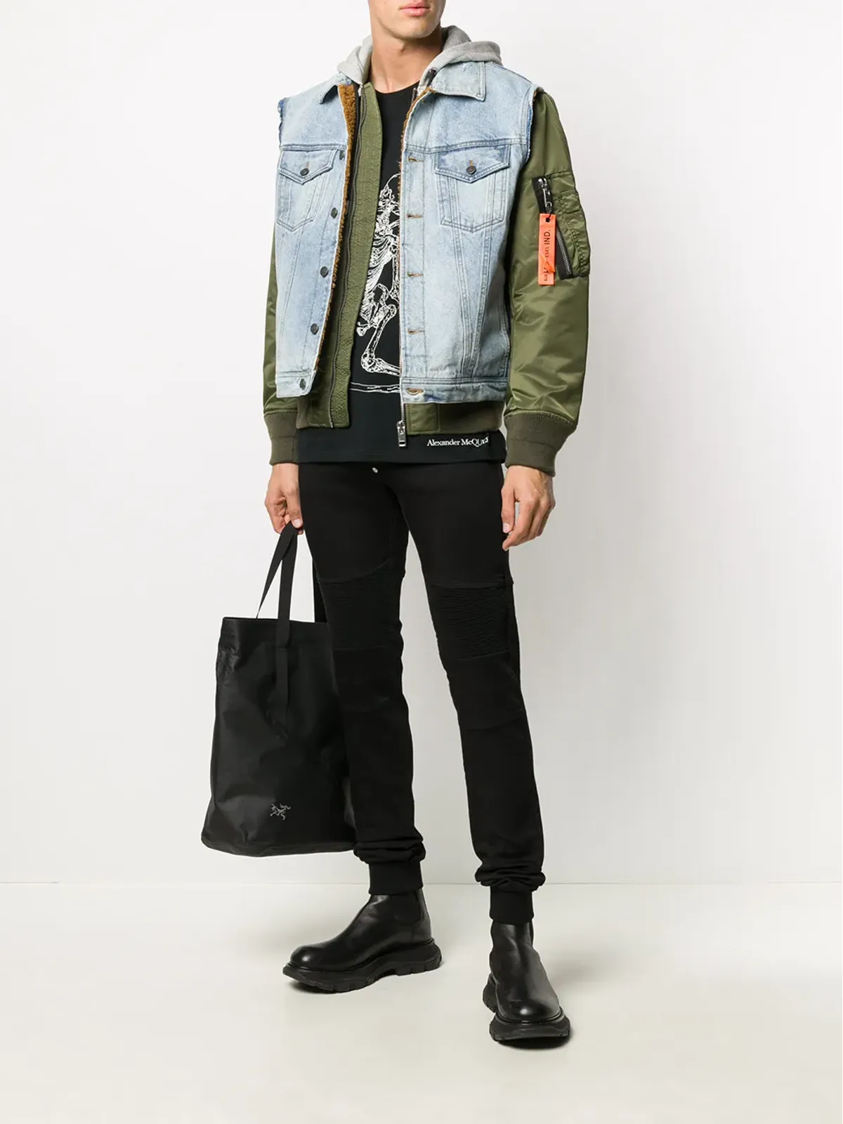 Philipp Plein スリムフィットジョギングジーンズ - 画像2