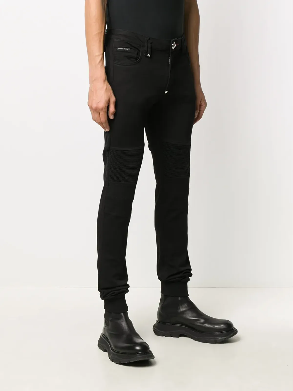 Philipp Plein スリムフィットジョギングジーンズ - 画像3
