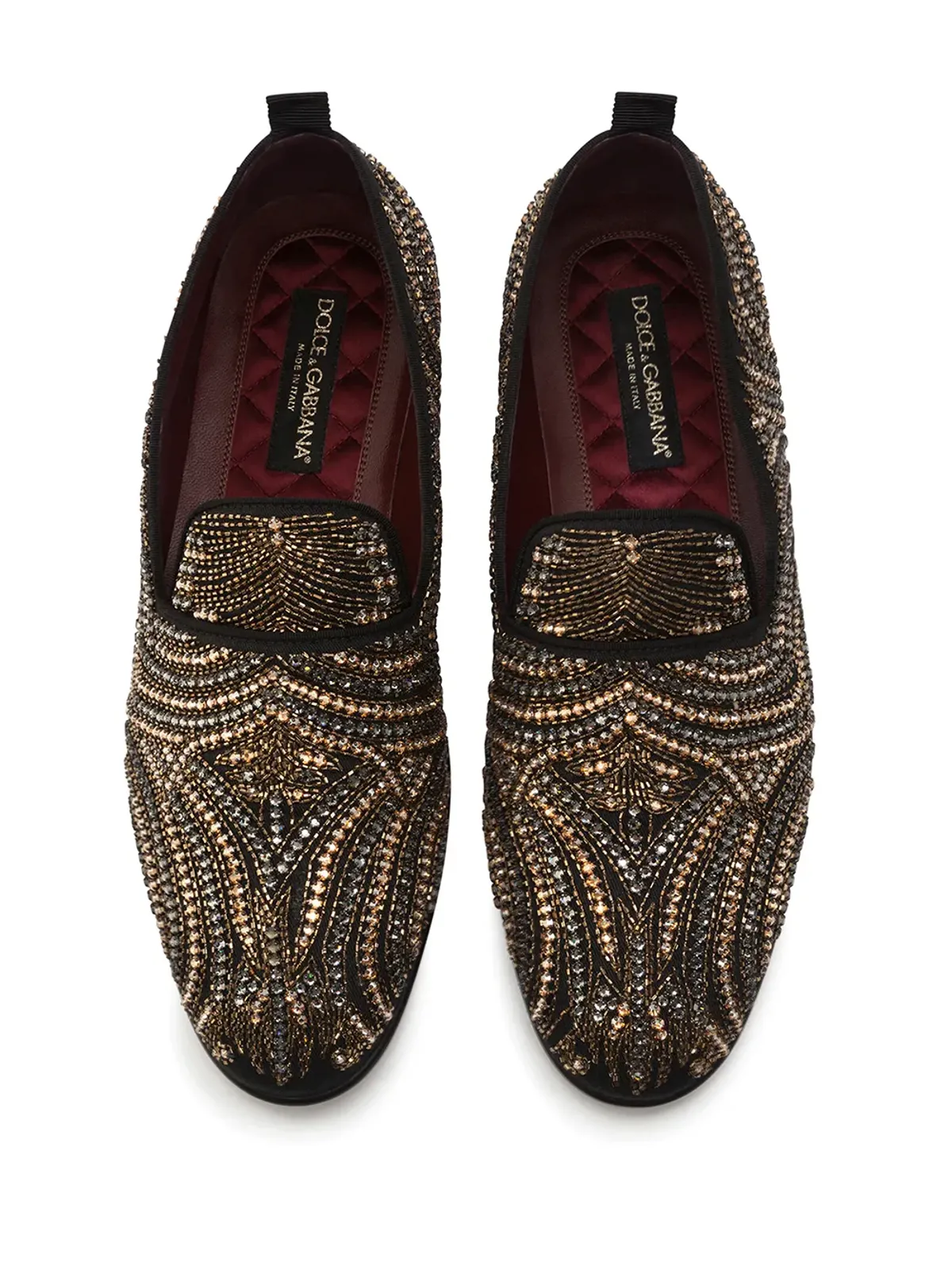 Dolce & Gabbana 刺繍キャンバススリッパ - 画像4
