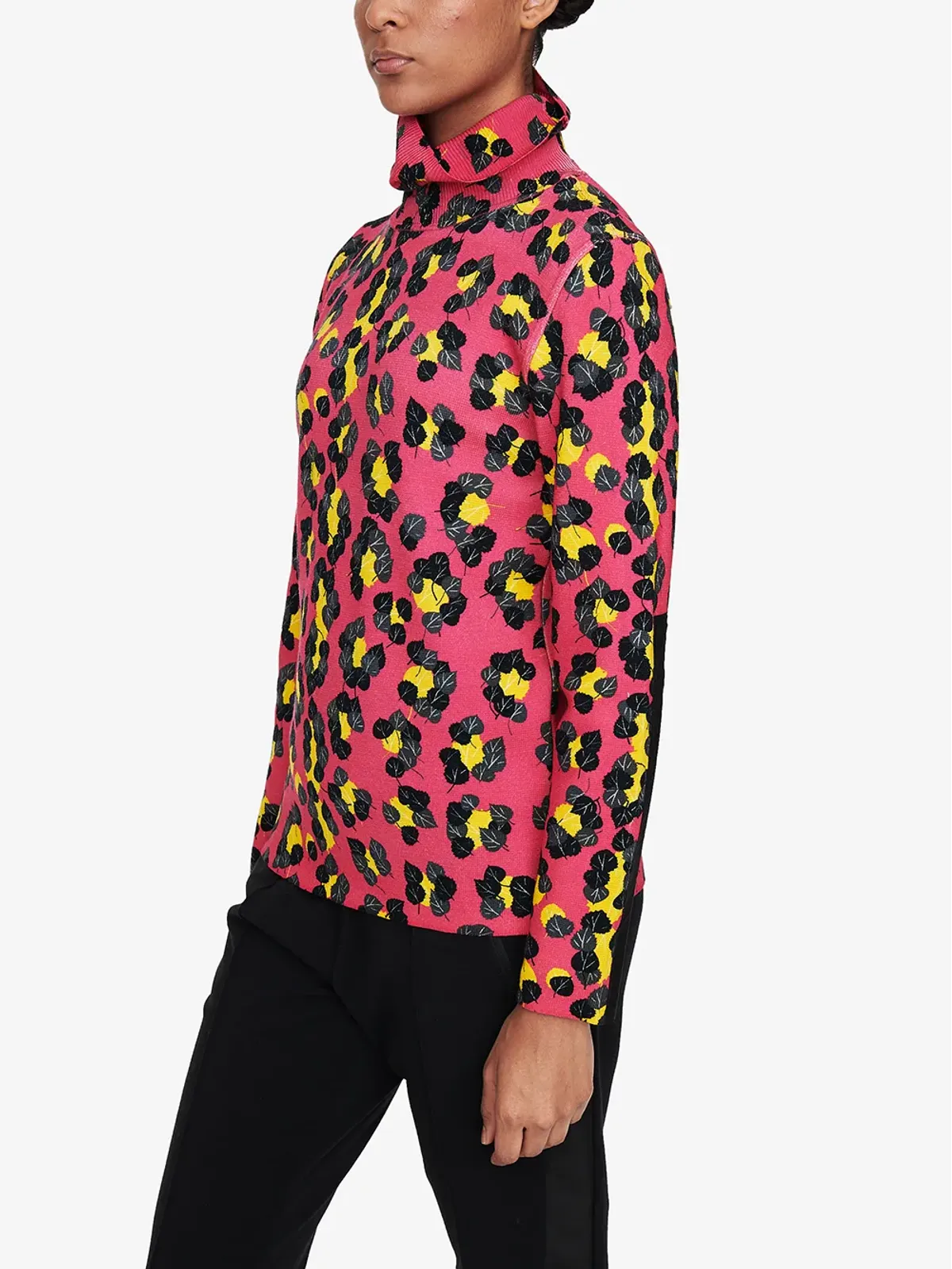 Aztech Mountain Matterhorn leopard-print jumper - ピンク - 画像3