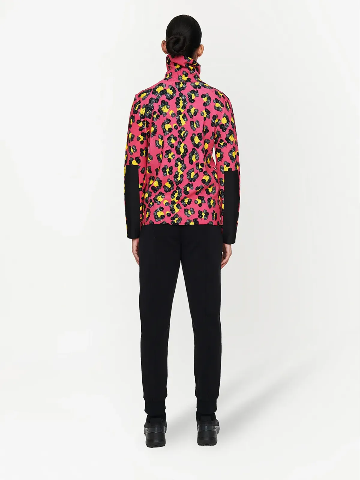 Aztech Mountain Matterhorn leopard-print jumper - ピンク - 画像4