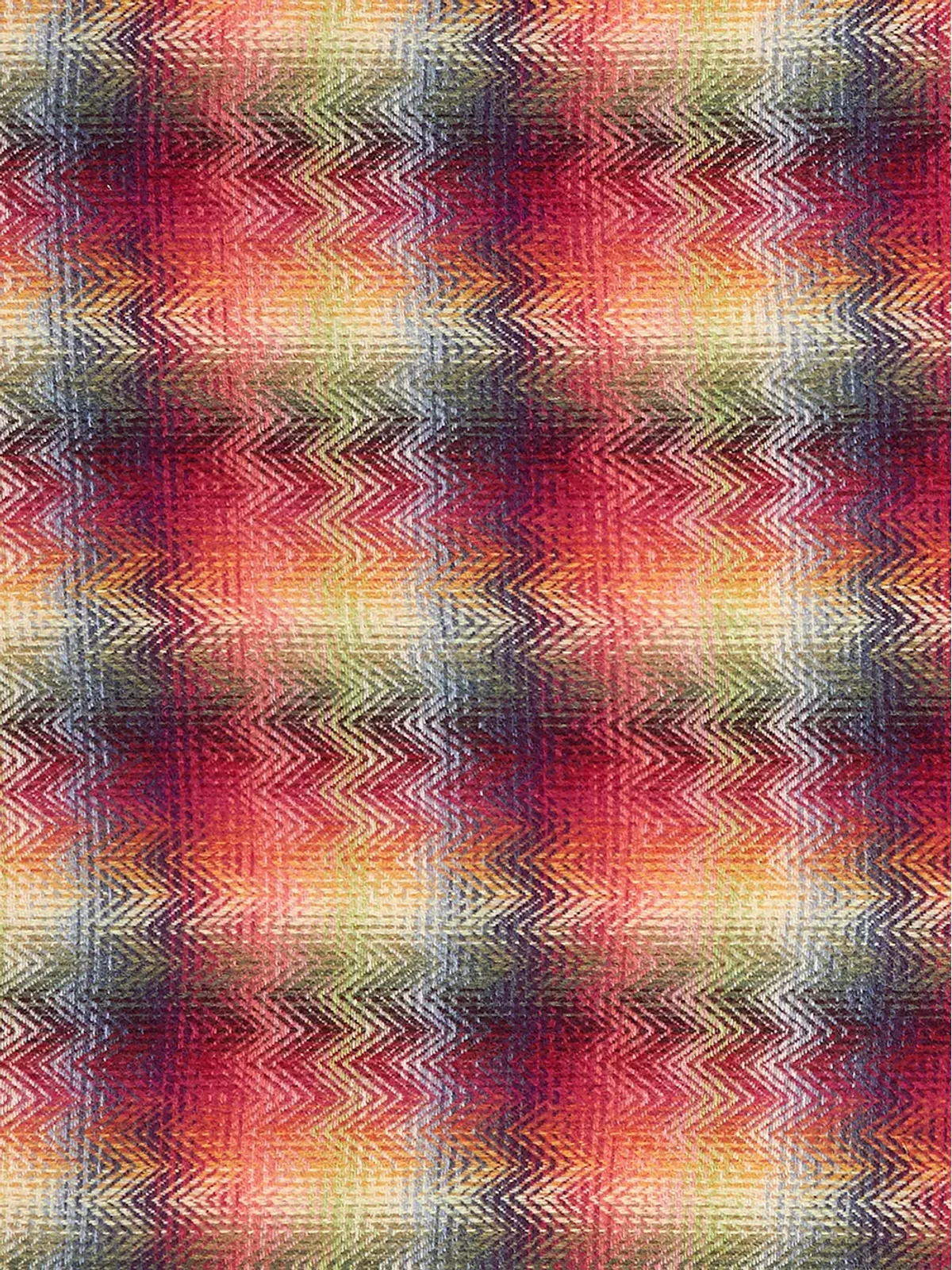 Missoni Home モントゴメリー チェボン柄スロー - レッド - 画像2
