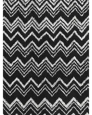 Missoni Home Keith シェブロン柄 バスタオル ブラック - サムネイル3