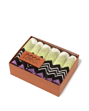 Missoni Home Giacomo バスタオル（6枚セット） - オレンジ - サムネイル2