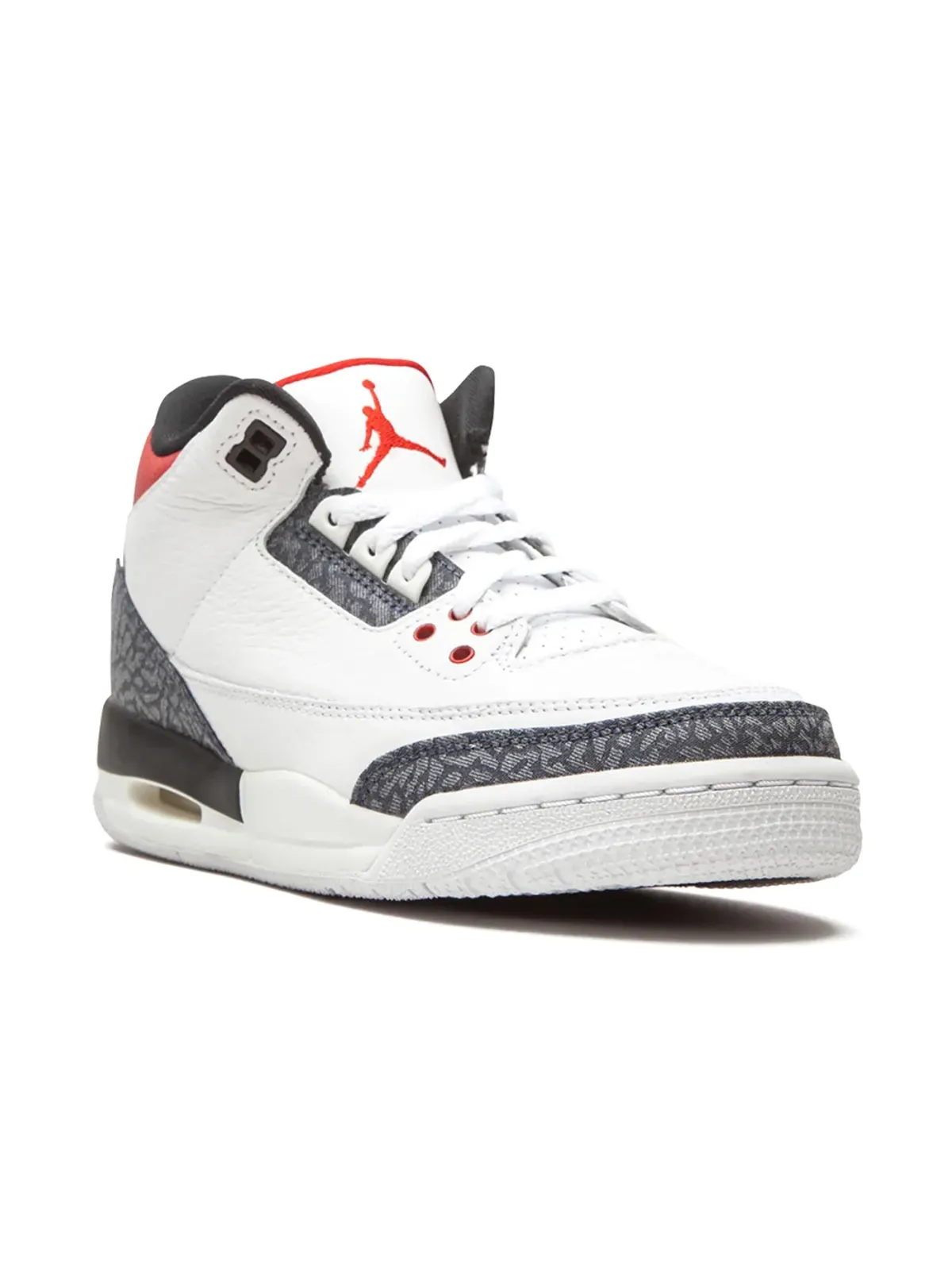 Jordan Kids エアジョーダン3 レトロ デニム スニーカー - White - 画像1