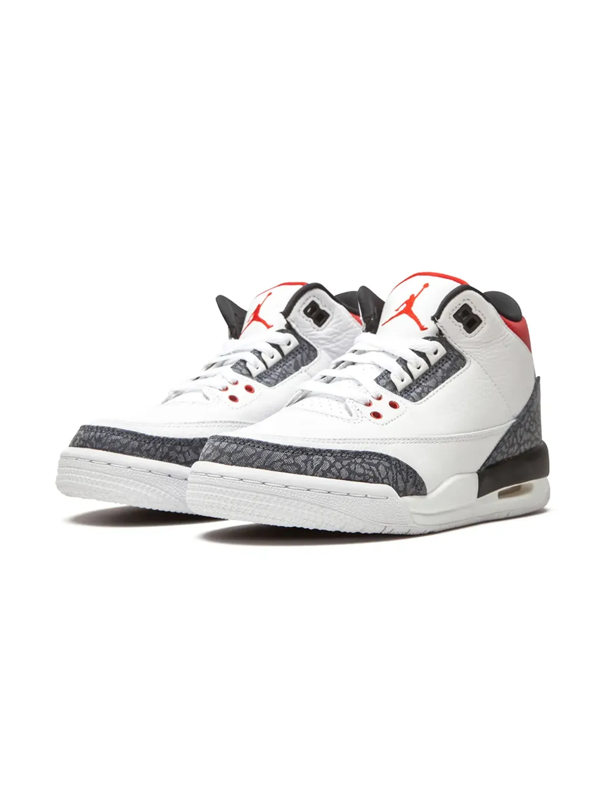 Jordan Kids エアジョーダン3 レトロ デニム スニーカー - White - 画像2