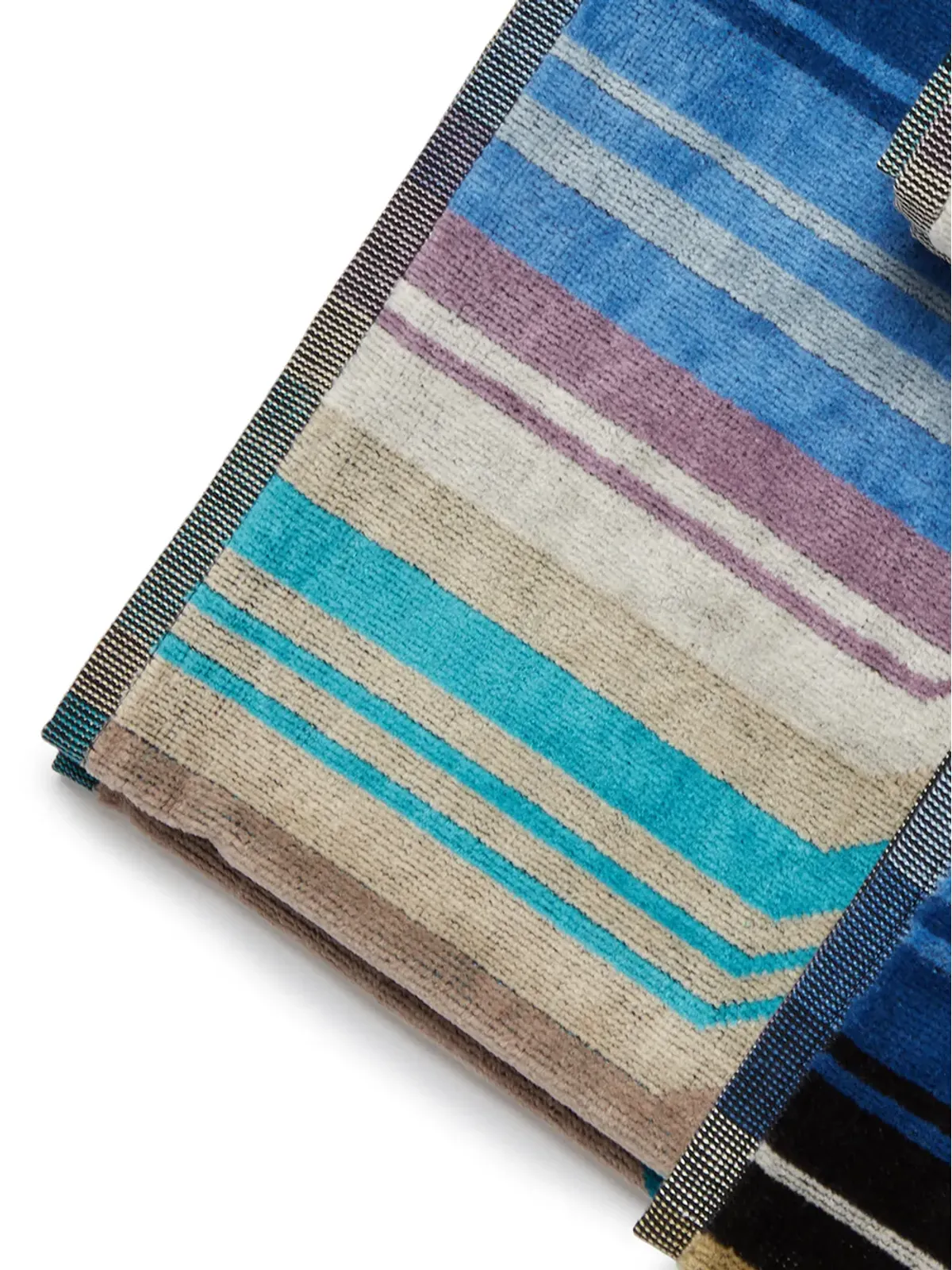 Missoni Home ジャコモ ジグザグプリント タオル - Blue - 画像3