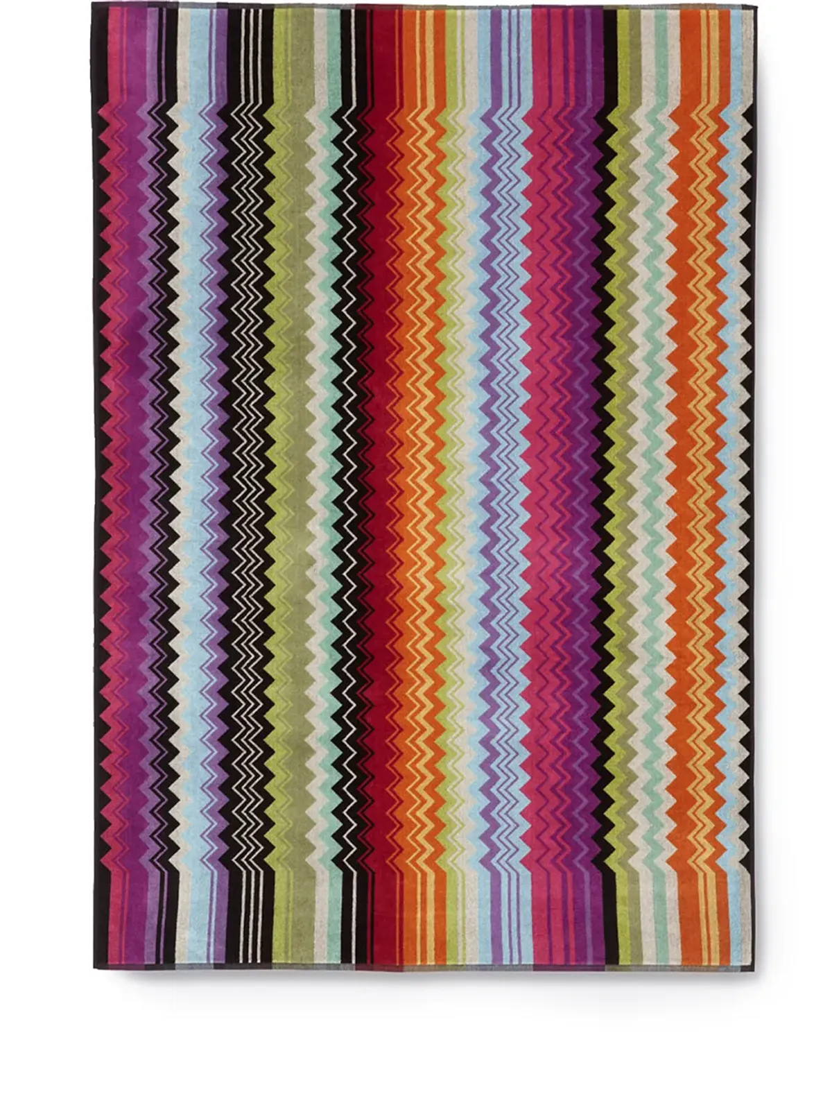 Missoni Home ジャコモ チェブロン柄 バスタオル - オレンジ - 画像1