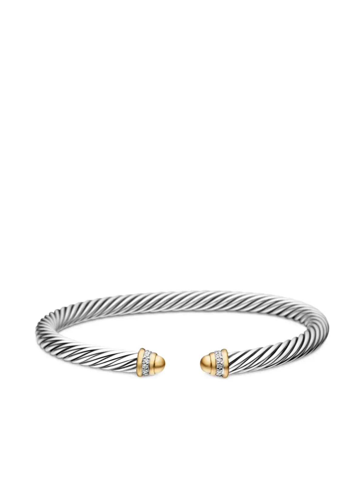 David Yurman クラシック ケーブル ダイヤモンド ブレスレット - 画像5