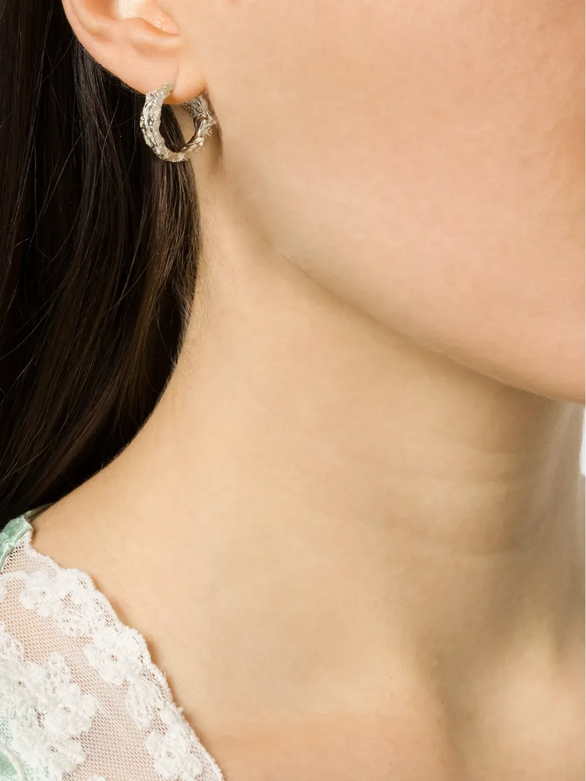 LOVENESS LEE Rebutia フープピアス - 画像2