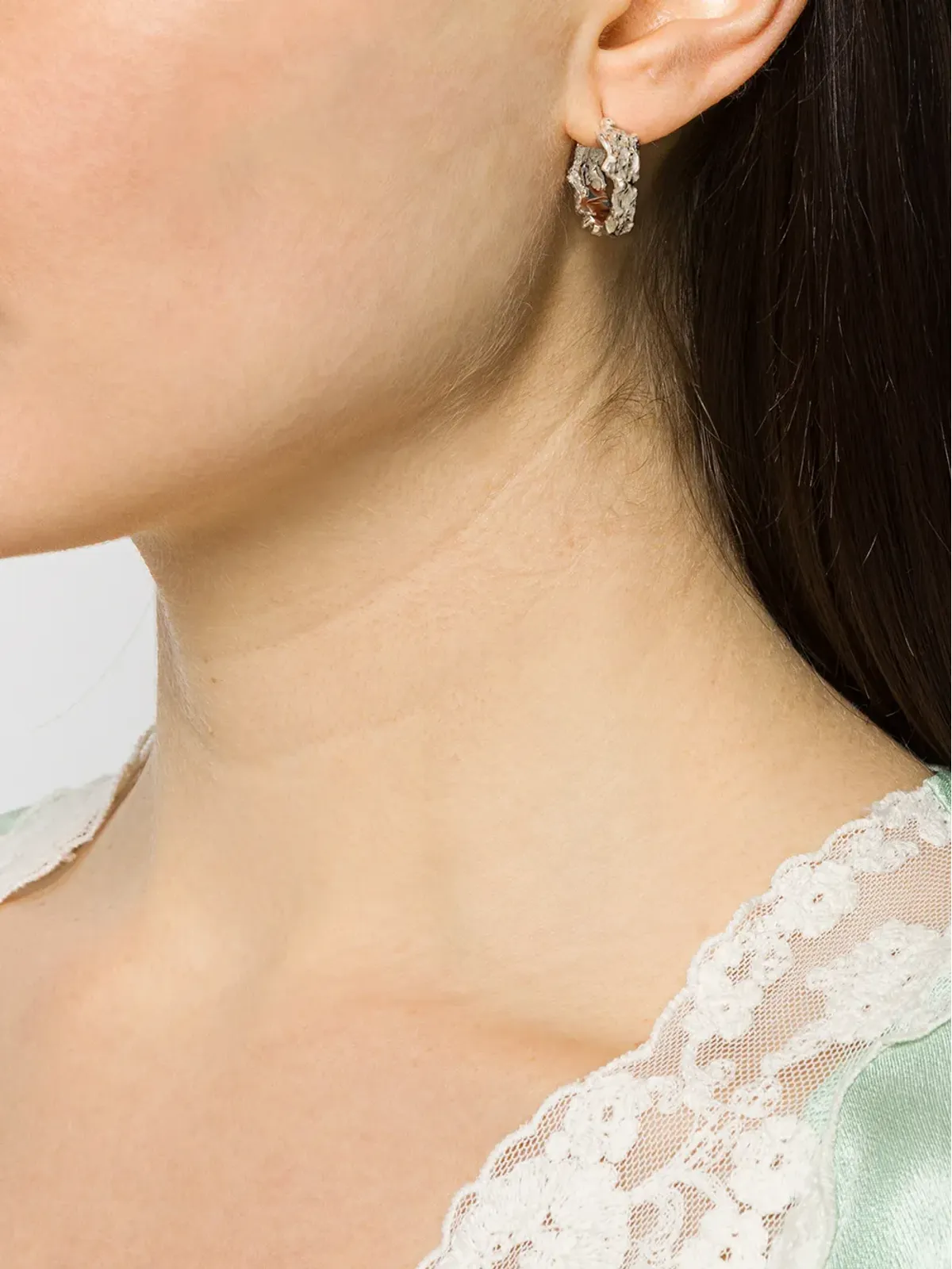 LOVENESS LEE Rebutia フープピアス - 画像3