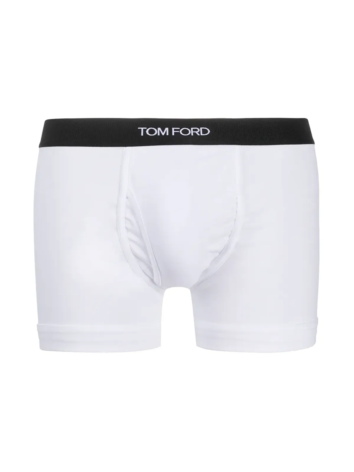 TOM FORD ロゴ入りウエストバンド ボクサーショーツ（2枚組） - White - 画像2