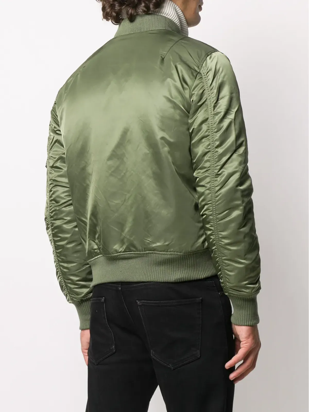 Alpha Industries MA-1リブトリムボンバージャケット - 画像4