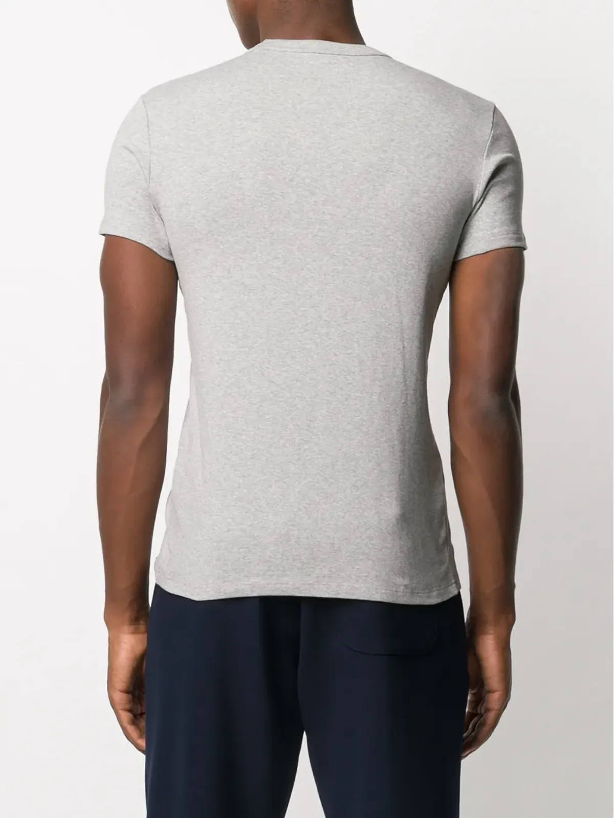 TOM FORD ロゴパッチ クルーネック Tシャツ - グレー - 画像4
