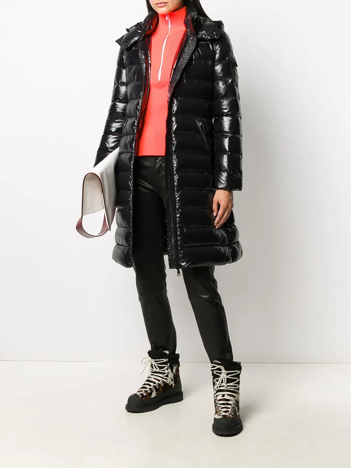 Moncler モカ ダウンコート - 画像2