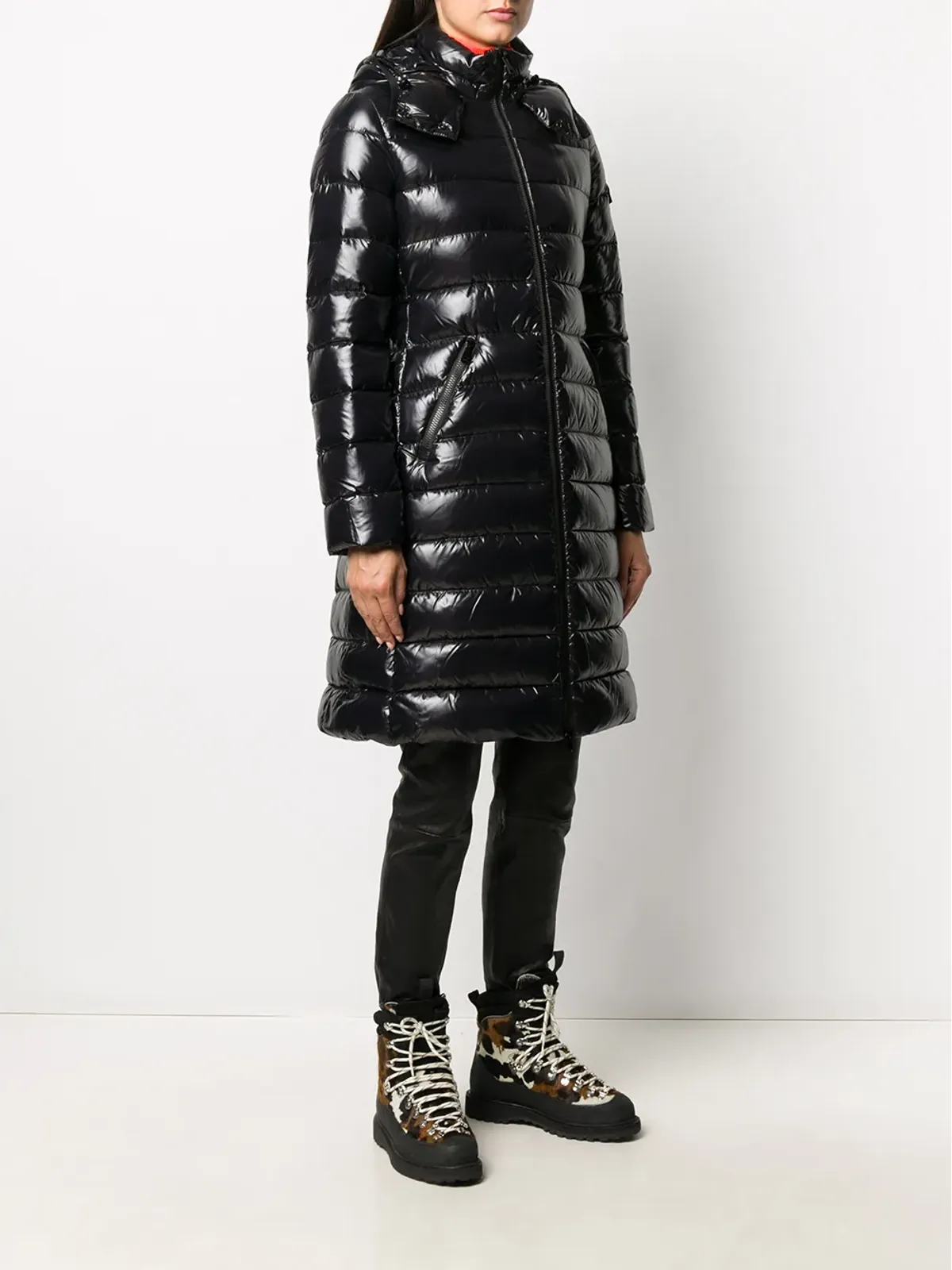 Moncler モカ ダウンコート - 画像3