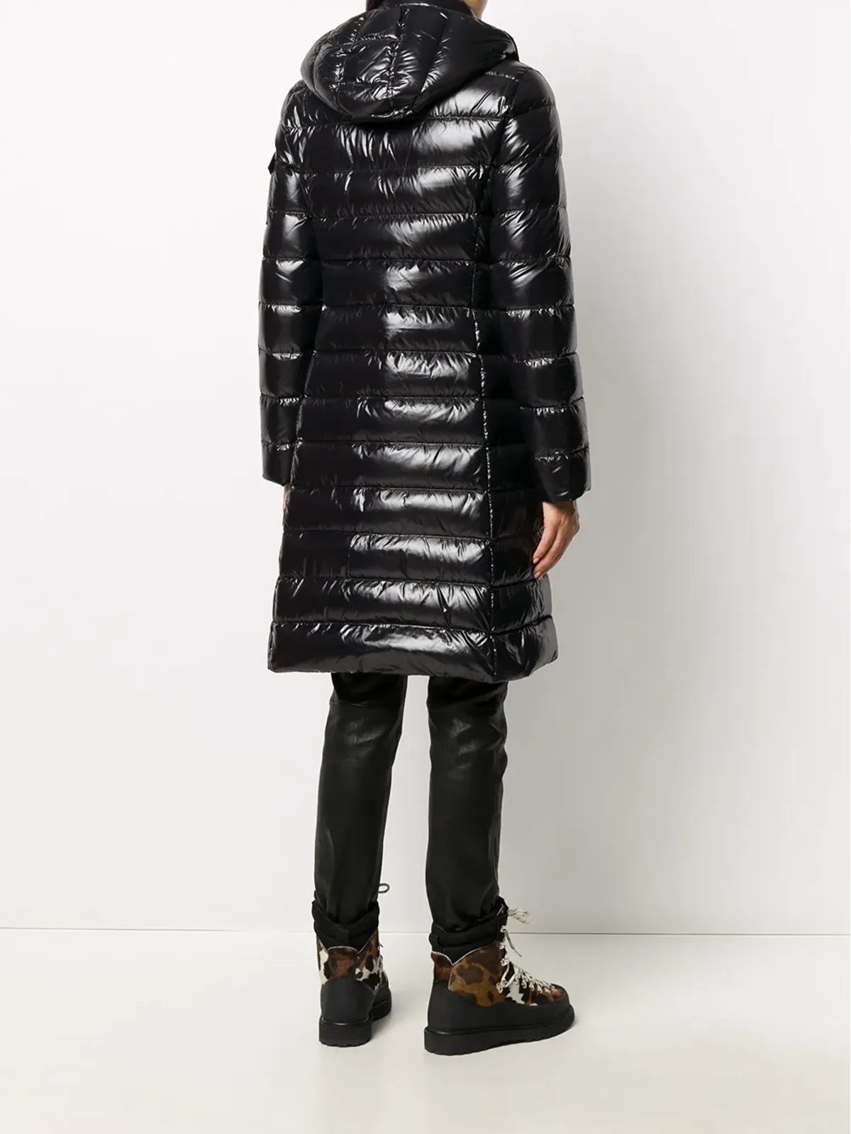 Moncler モカ ダウンコート - 画像4