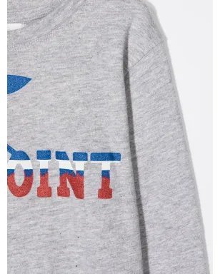 Bonpoint グリッター ロゴプリントTシャツ - サムネイル3