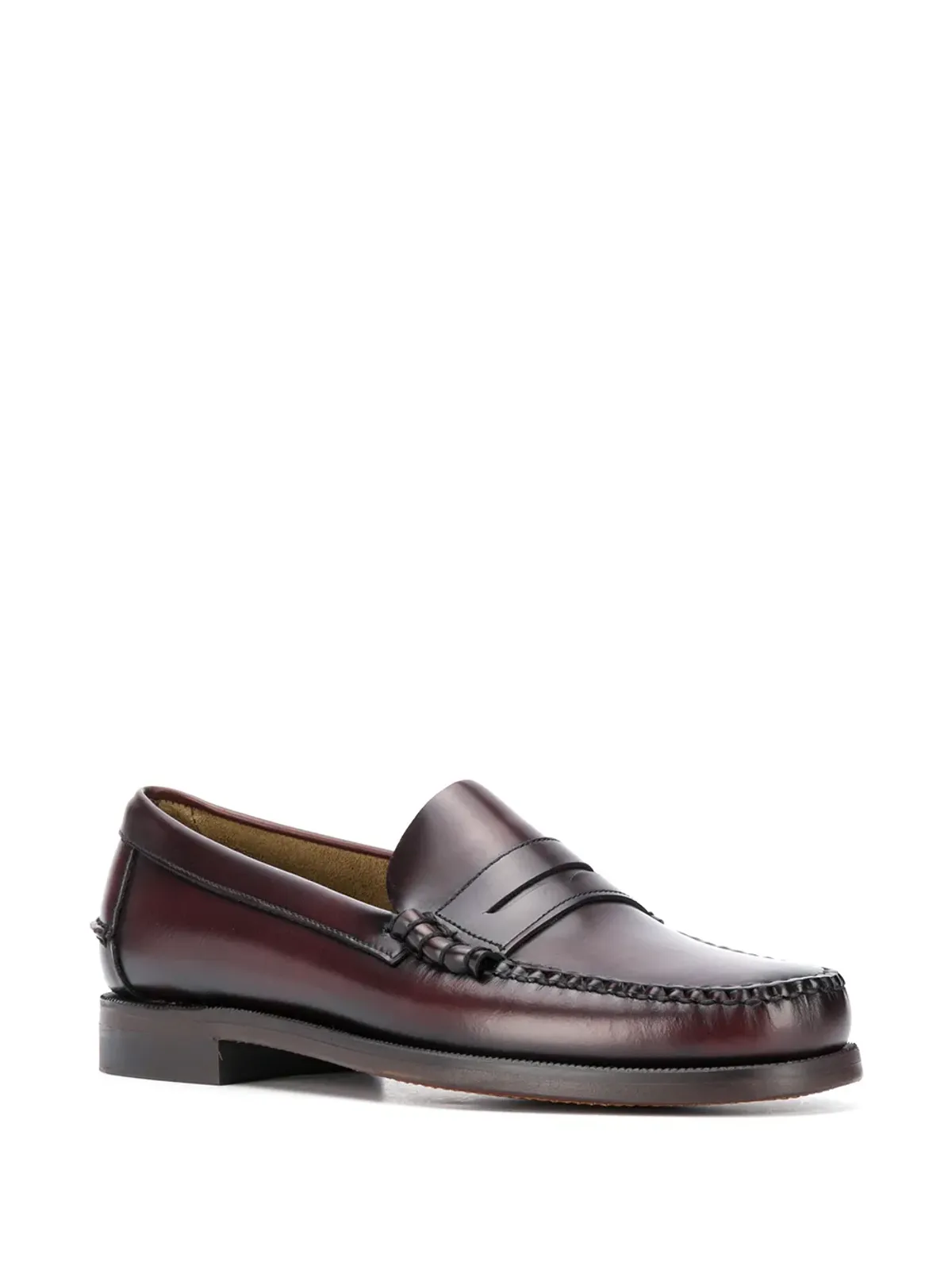 Sebago ポリッシュド・スリップオン ローファー ブラウン - 画像2