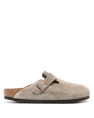 Birkenstock バックル付きスエードミュール - サムネイル1