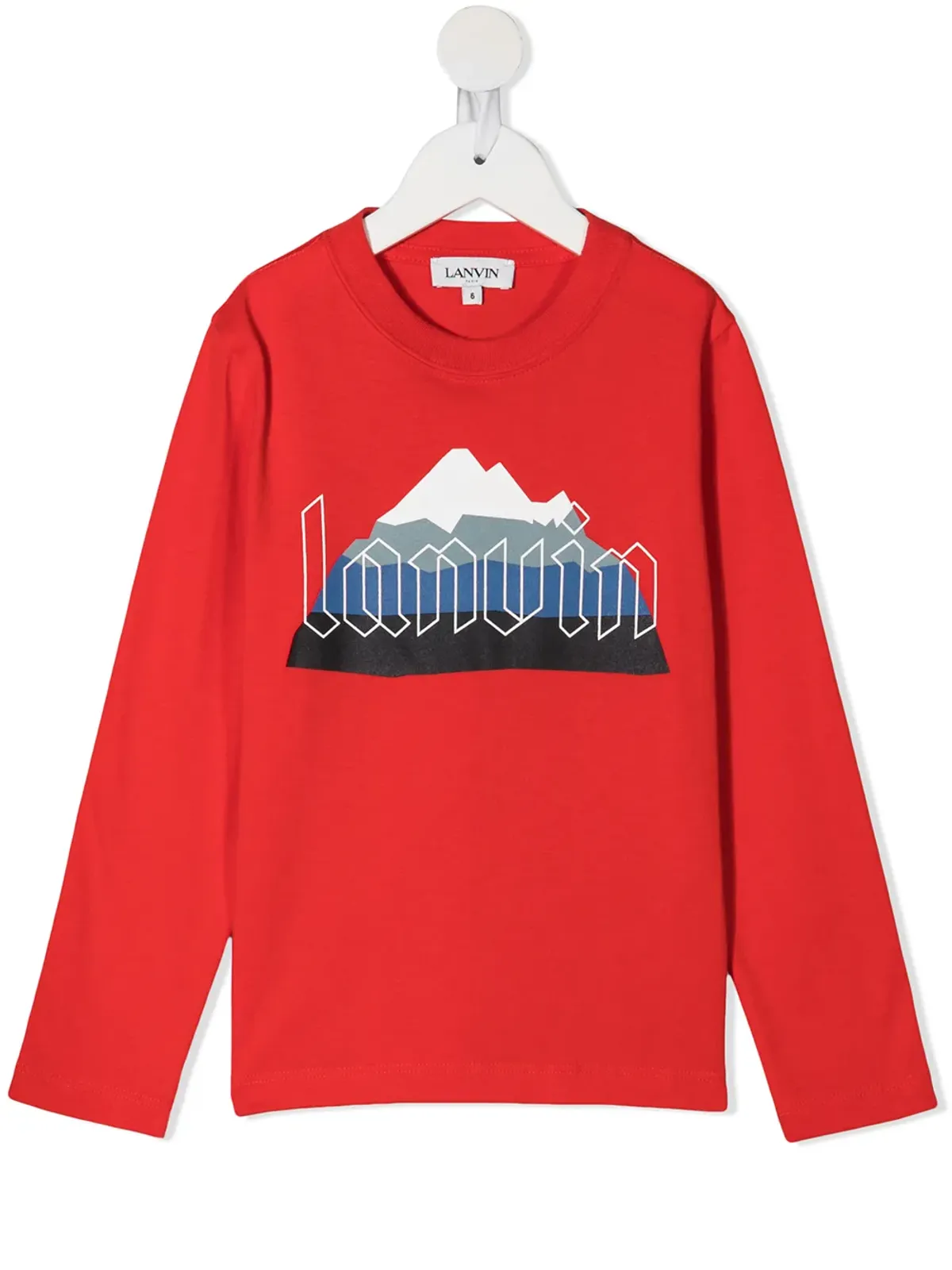 Lanvin Enfant マウンテンロゴTシャツ - 画像1