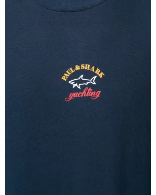 Paul & Shark クルーネック ロゴプリント Tシャツ - サムネイル5