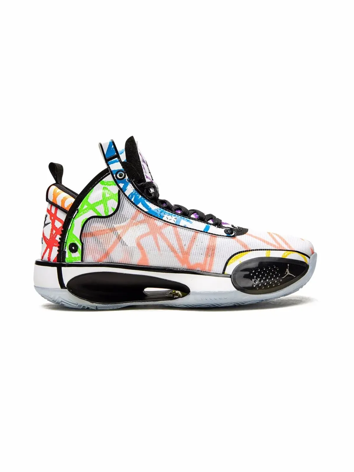Jordan Kids エアジョーダン34 ザイオン・ウィリアムソン カラーリングブック スニーカー - 画像2