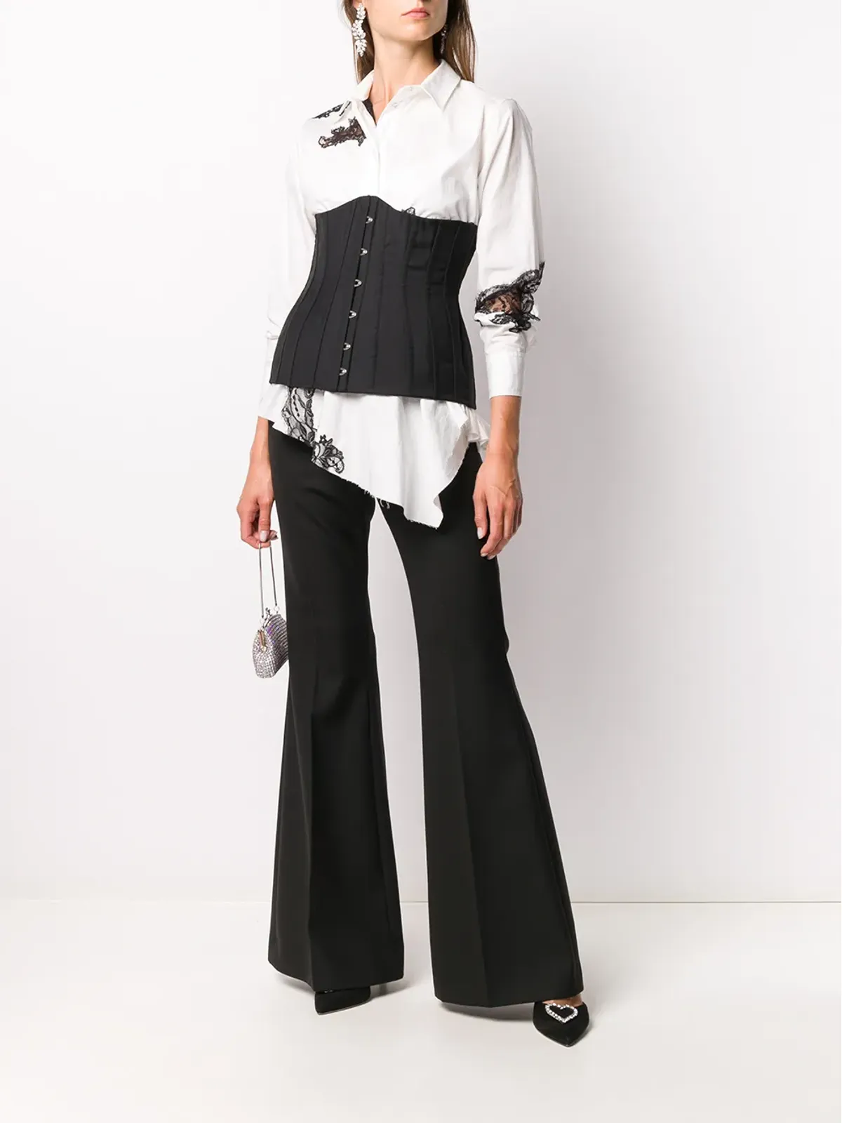 Dolce & Gabbana パネルドフィットコルセット - 画像2