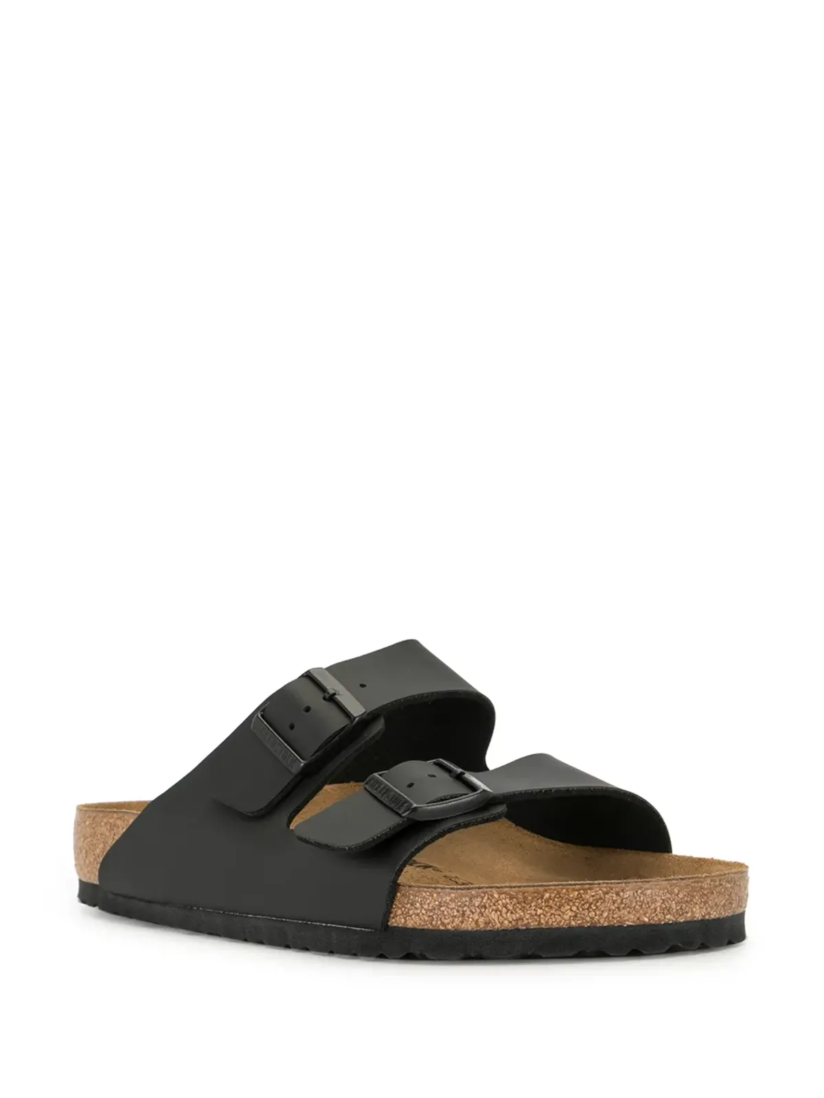 Birkenstock アリゾナ フラットサンダル ブラック - 画像2