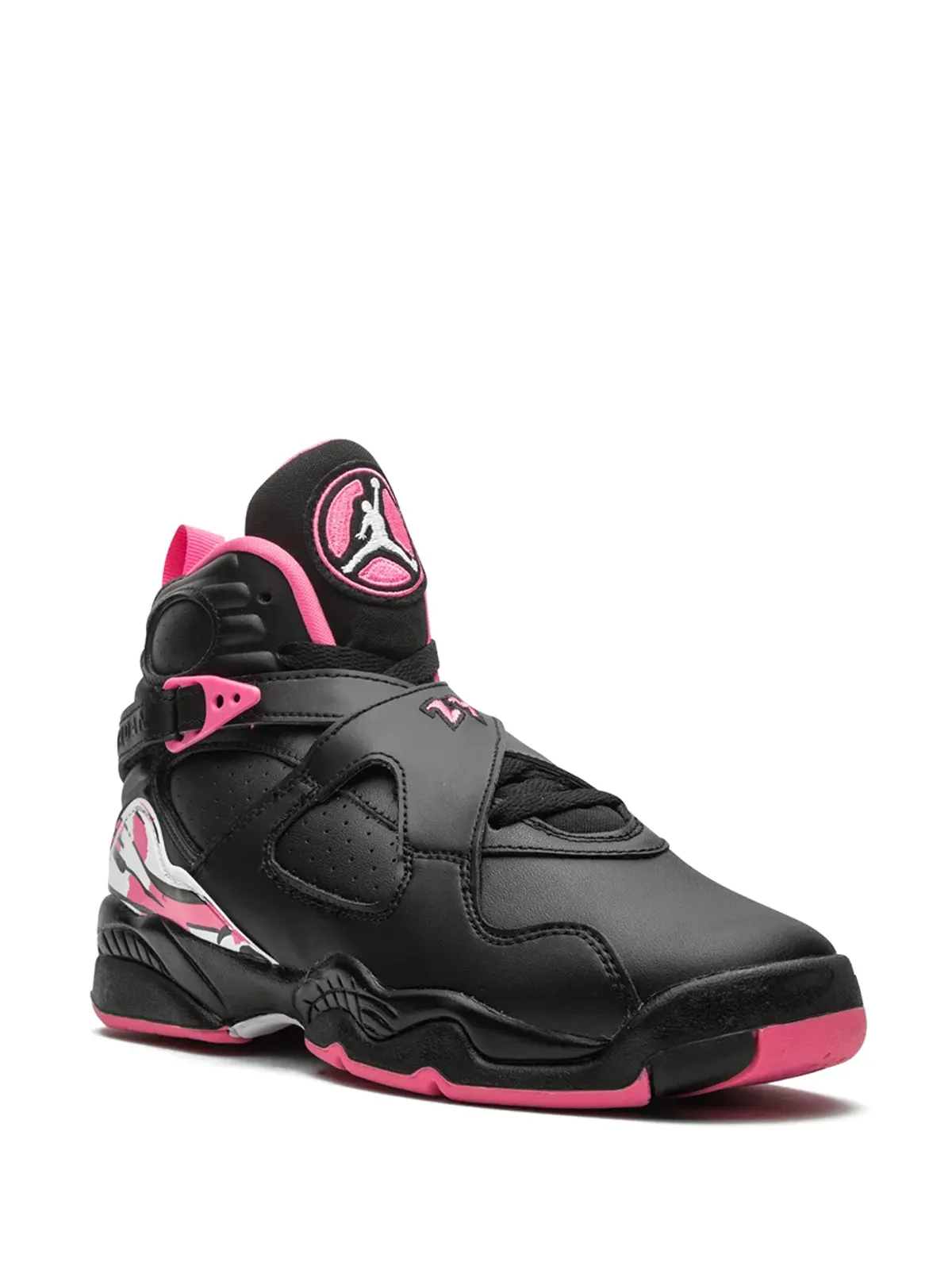 Jordan Kids Air Jordan 8 Retro "Pinksicle" sneakers - Black - 画像2