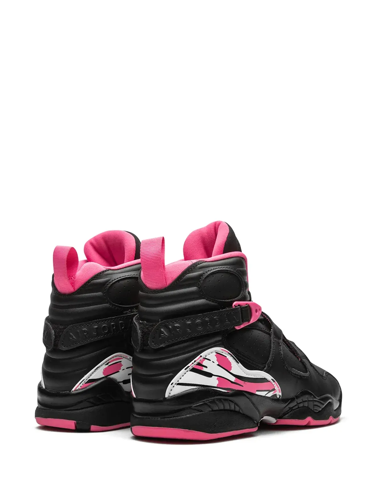 Jordan Kids Air Jordan 8 Retro "Pinksicle" sneakers - Black - 画像3